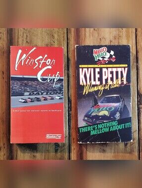 Vintage 90s NASCAR Racing VHS Videos